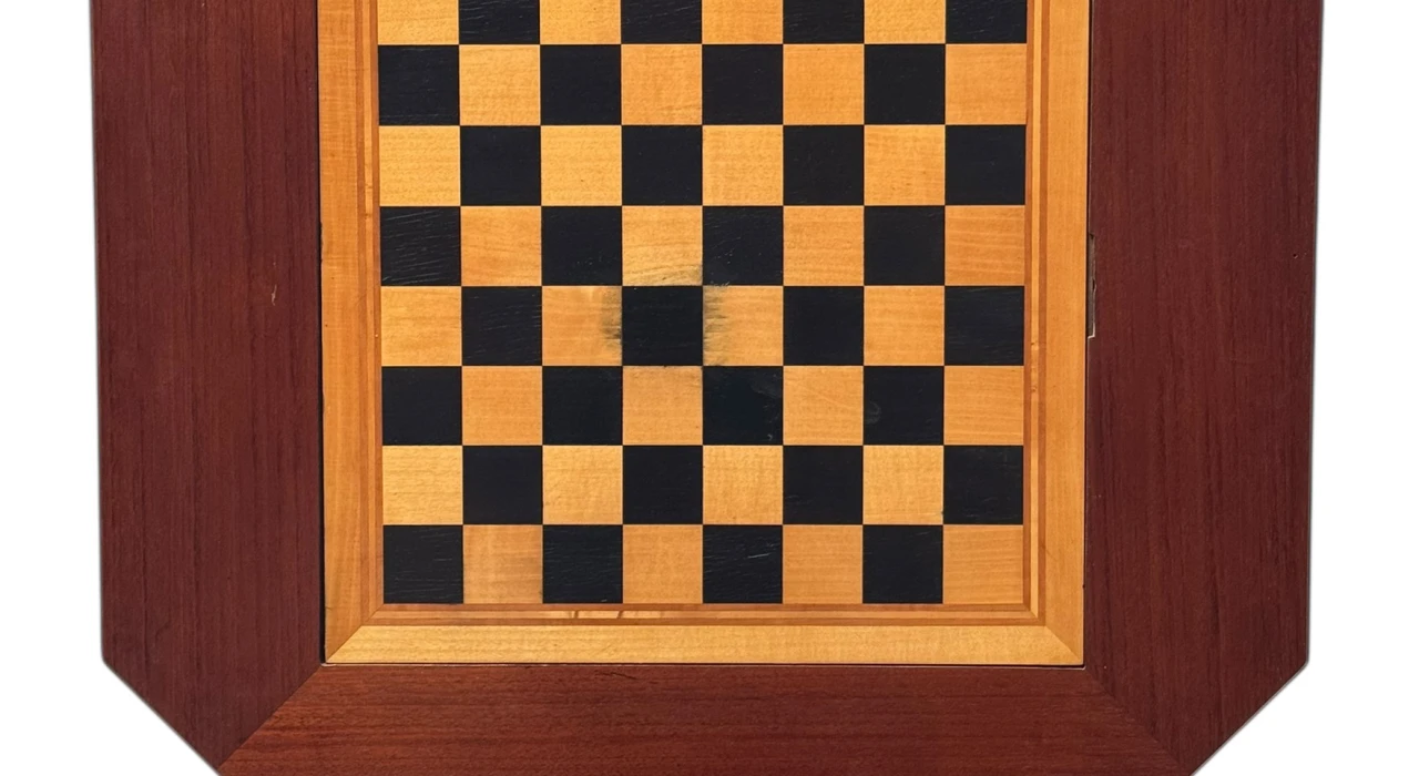 Vienna Secession Chess Table or Game Table, 1900s